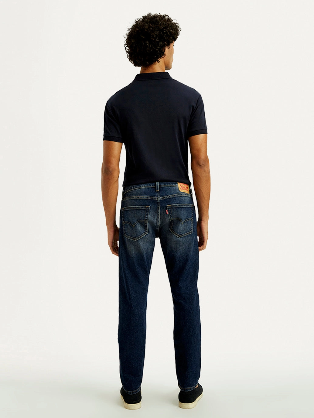Streetwear Fan Family Style City Walk Casual Friday Men's Tinted 512 Med Indigo Slim Tapered Fit Mid Rise Jeans