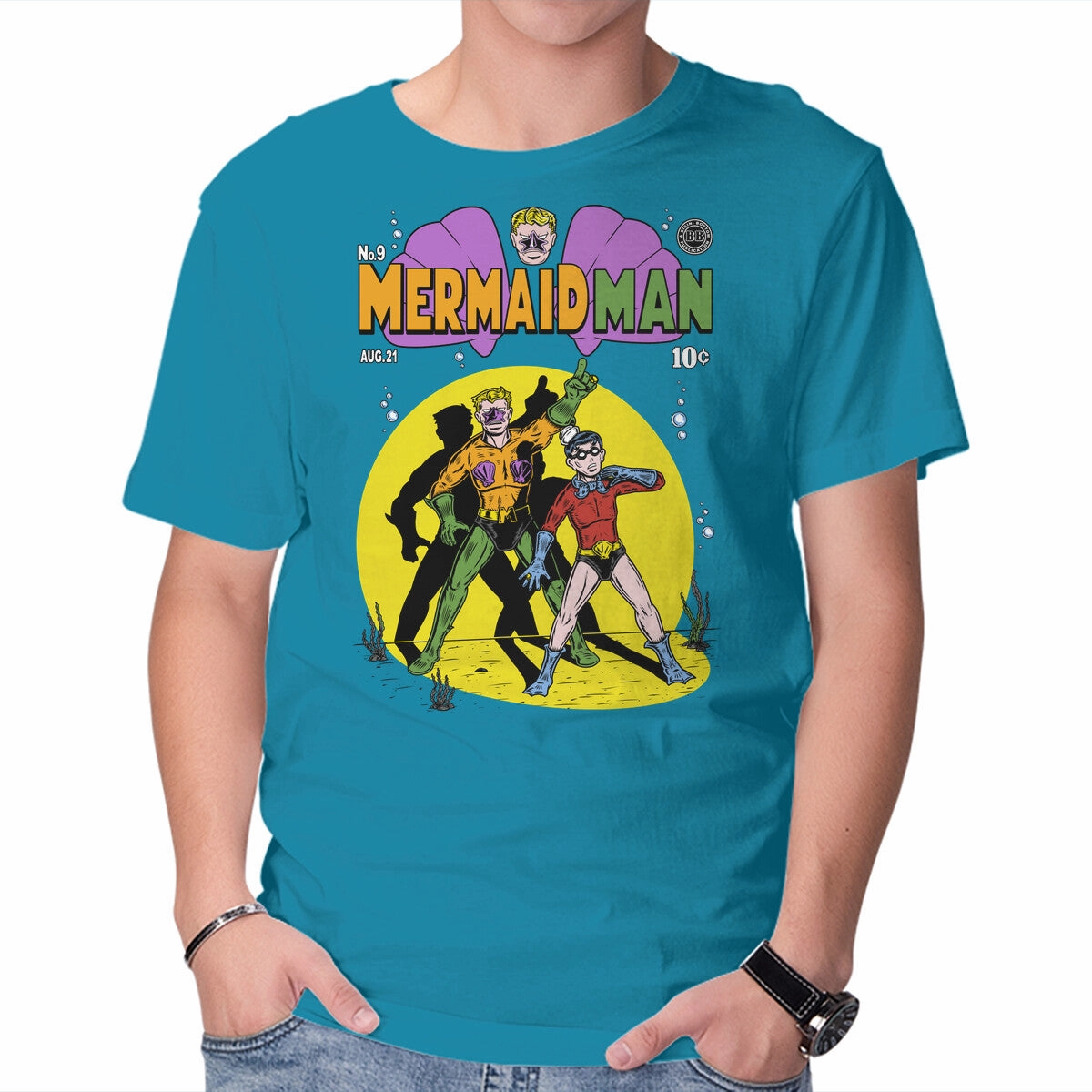 Comfy Layering Summer Essential Mermaid Man