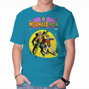 Easy Care Fabric Eye-Catching Mermaid Man