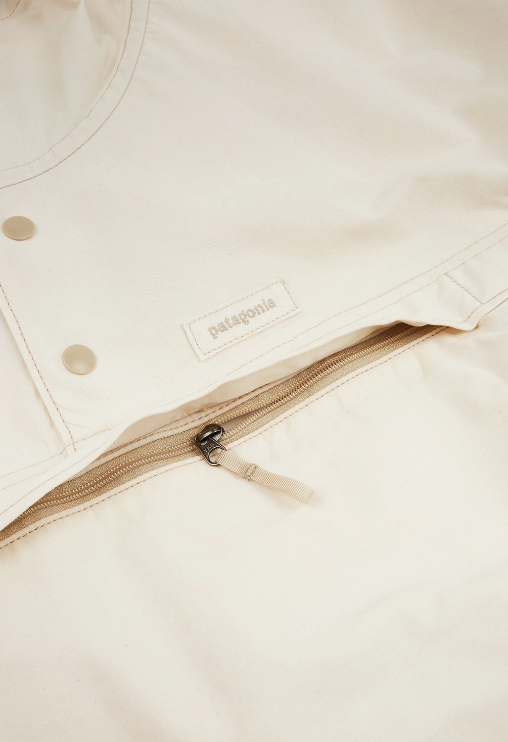 Patagonia Funhoggers Anorak - Undyed Natural Compact Design Detachable Layers
