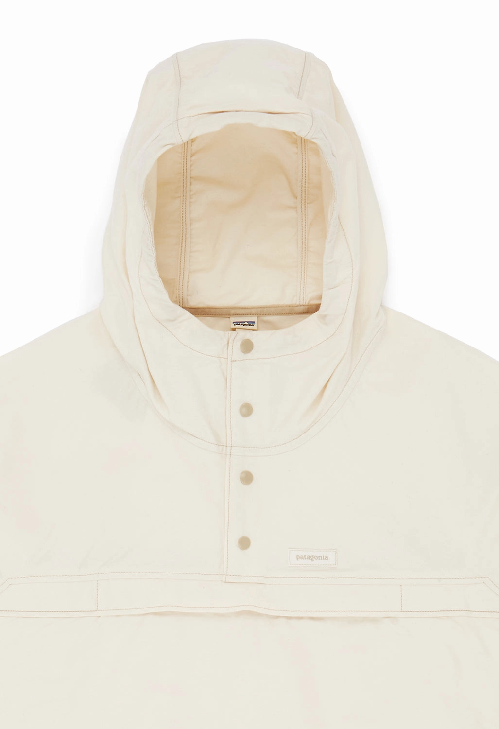 Patagonia Funhoggers Anorak - Undyed Natural Reinforced Seams Frictionless Lining