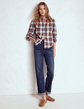 Mid Rise Stretch Jeans-Dark Vintage Sport Layer Soft Comfort