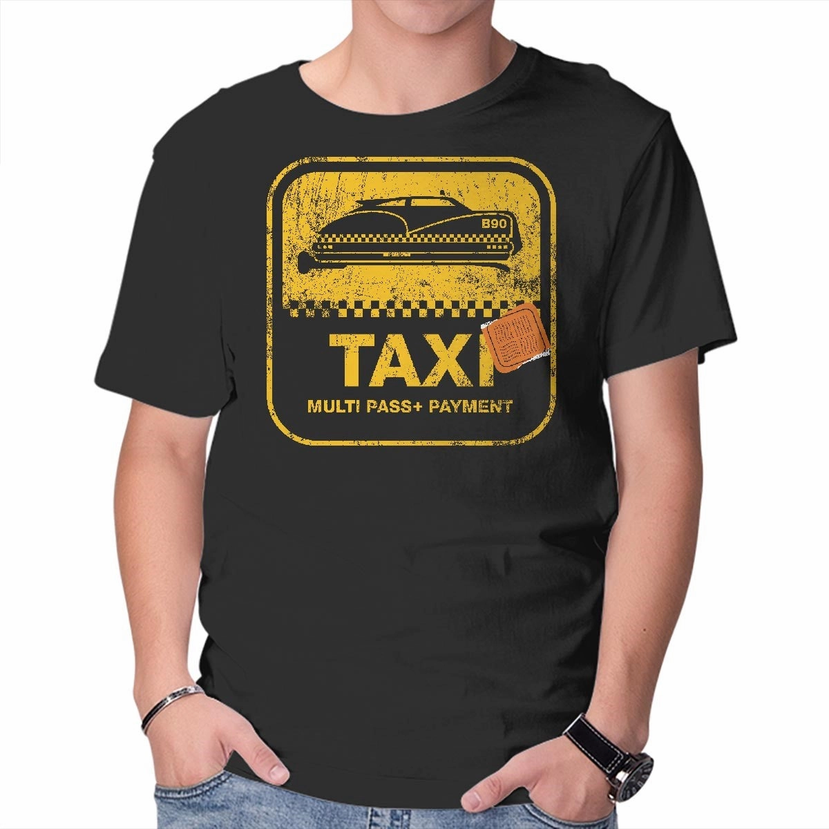Dallas Taxi Embroidered Details