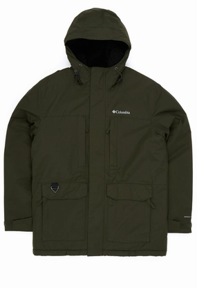 New Cut Non Restrictive Tailoring Columbia Men's Landroamer Sherpa Lined Jacket - Greenscape