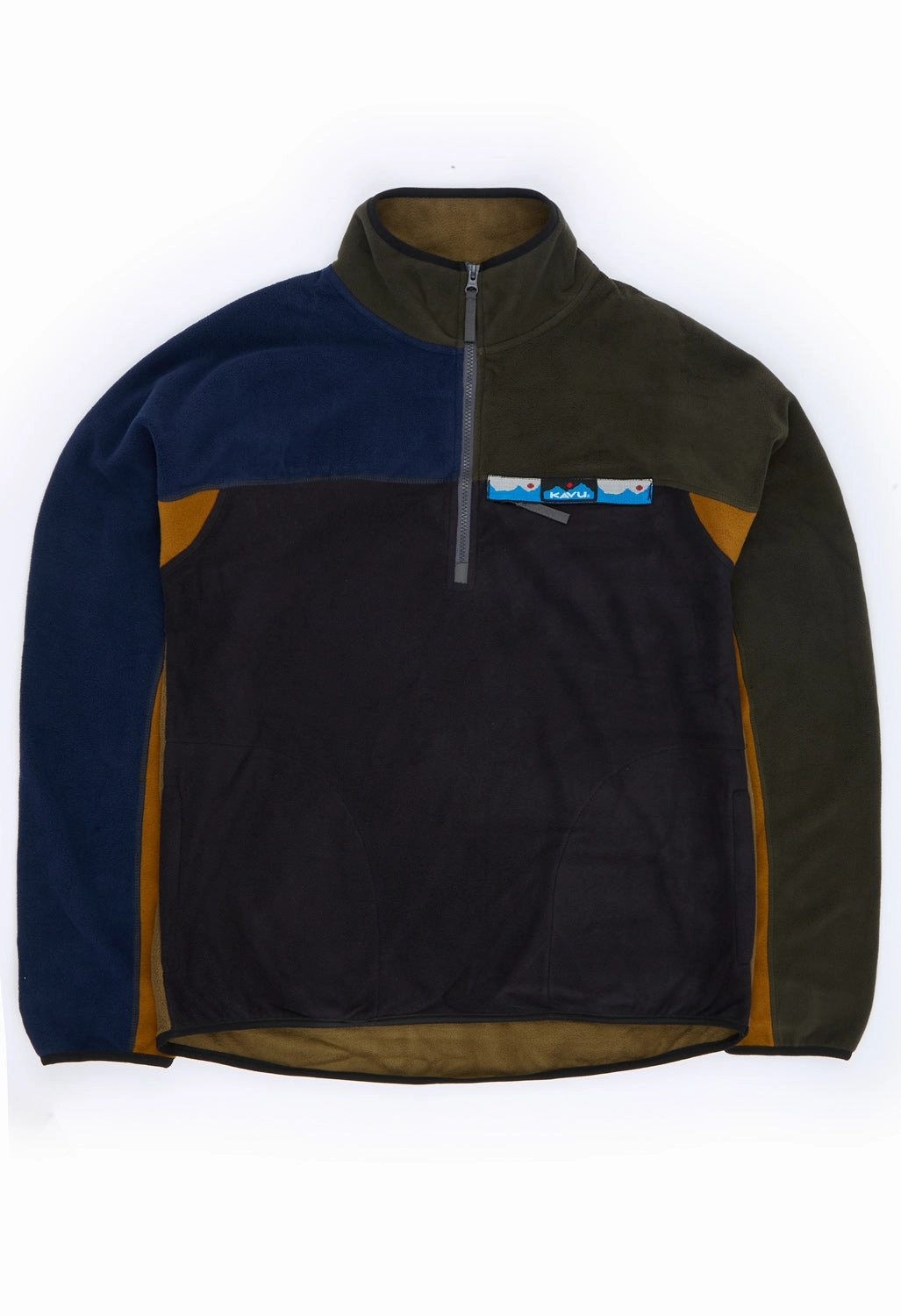 KAVU Men's Winter Throwshirt - Navy Pine Fitted Design Roomy Cut