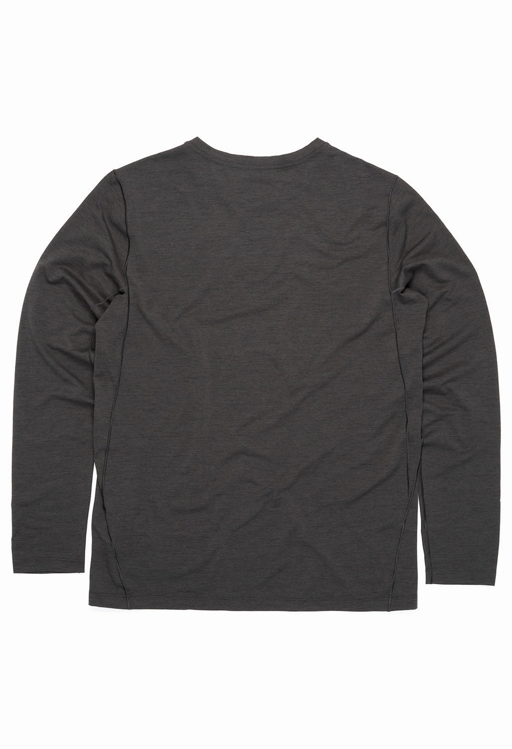 Arc'teryx Men's Cormac Long Sleeved Crew - Black Heather layerable