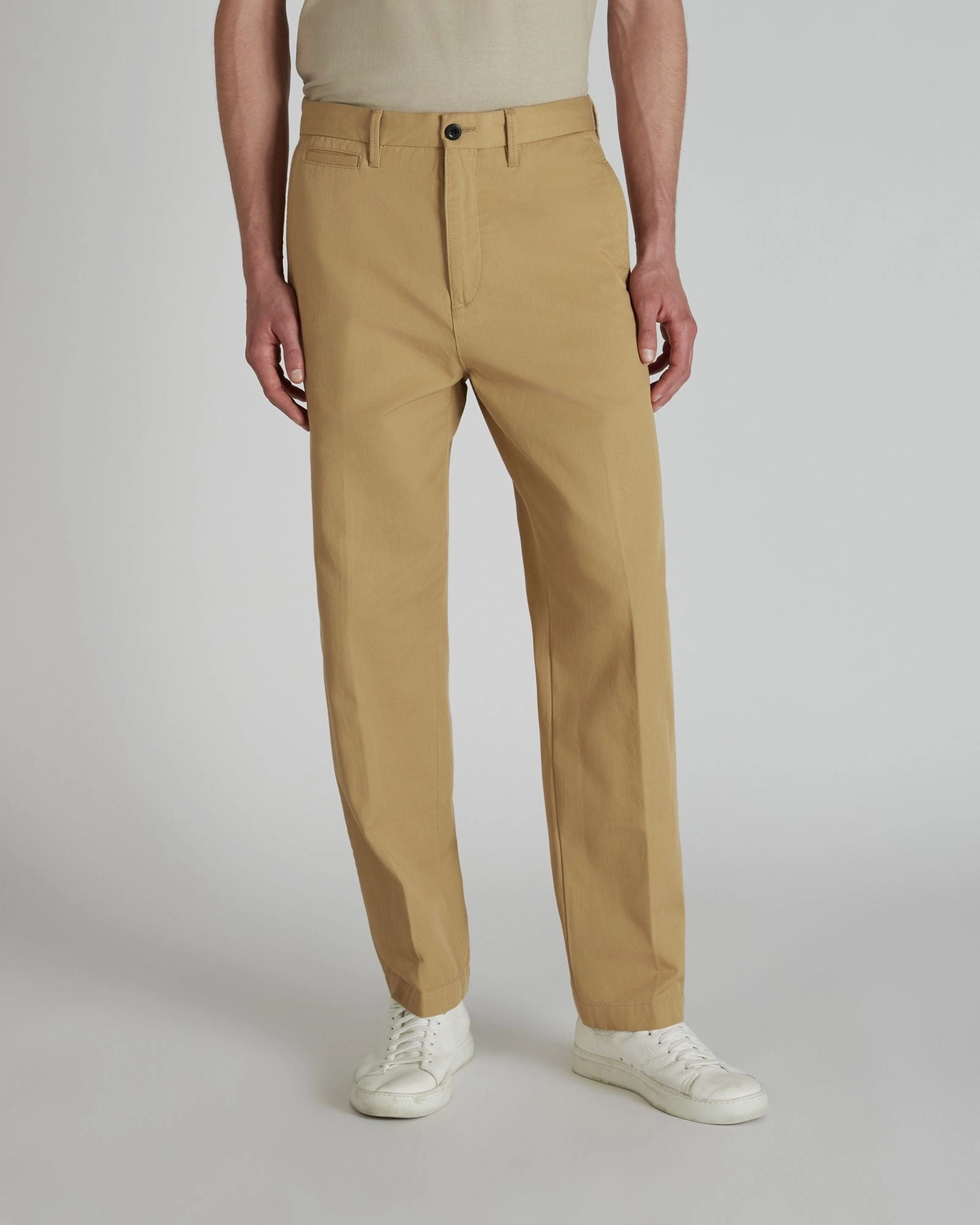 Sporty Look Flexible Motion Regular-fit cotton trousers