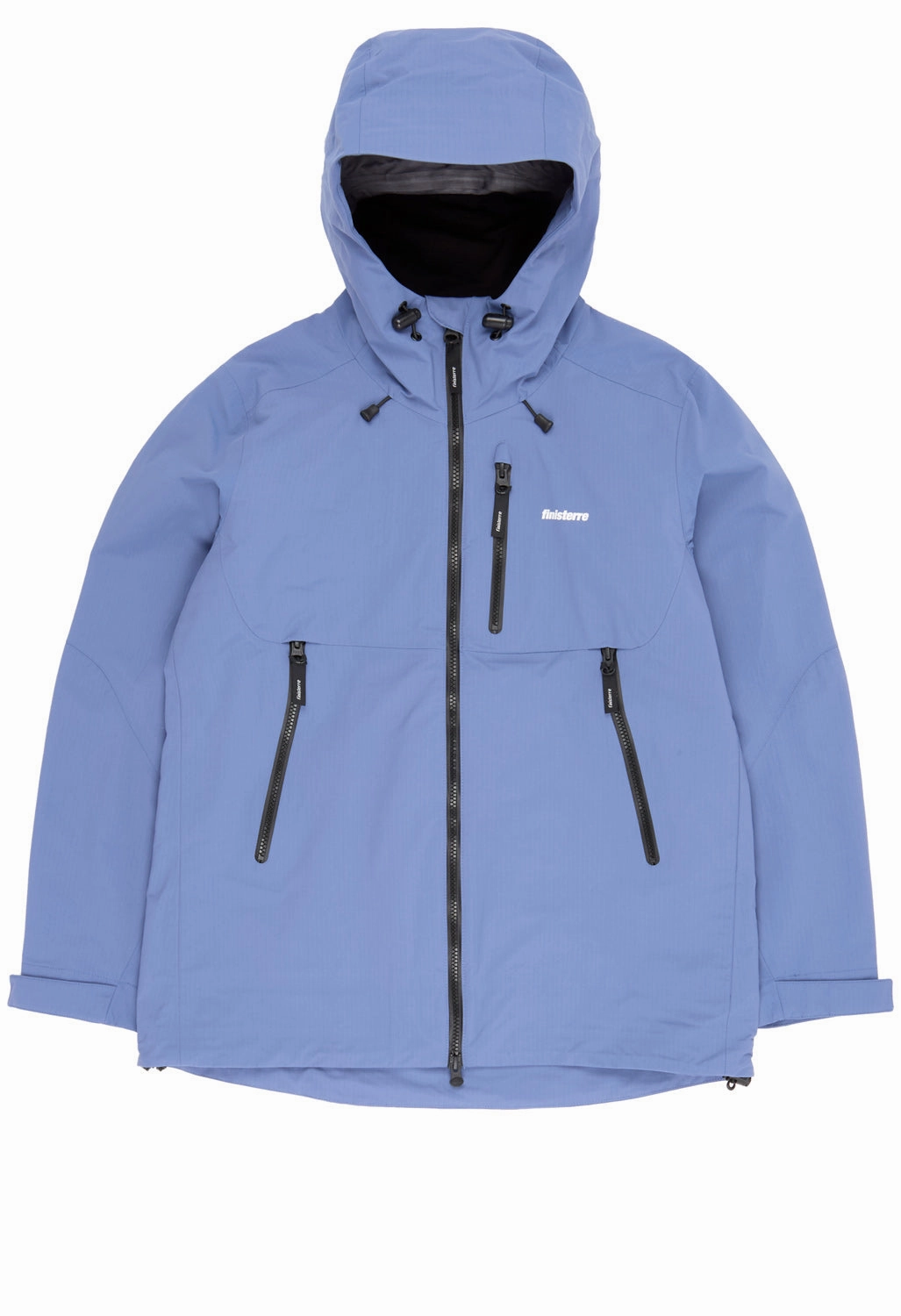 Double Stitched Seams Light Reflectivity Trim Finisterre Women's Stormbird Jacket - Coastal Fjord