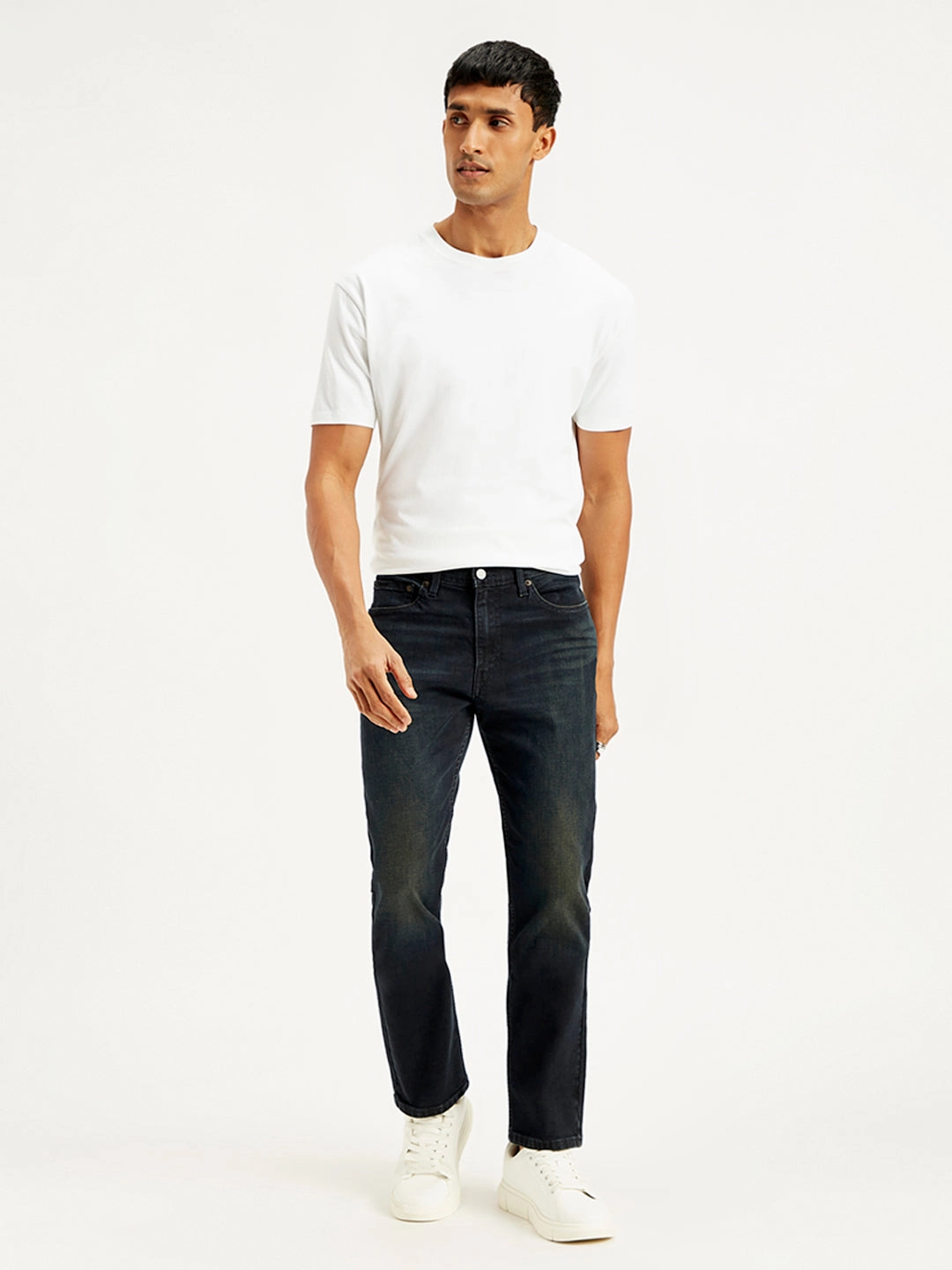 Always Appropriate Chill Vibes Men's 511 Black Slim Fit Mid Rise Jeans