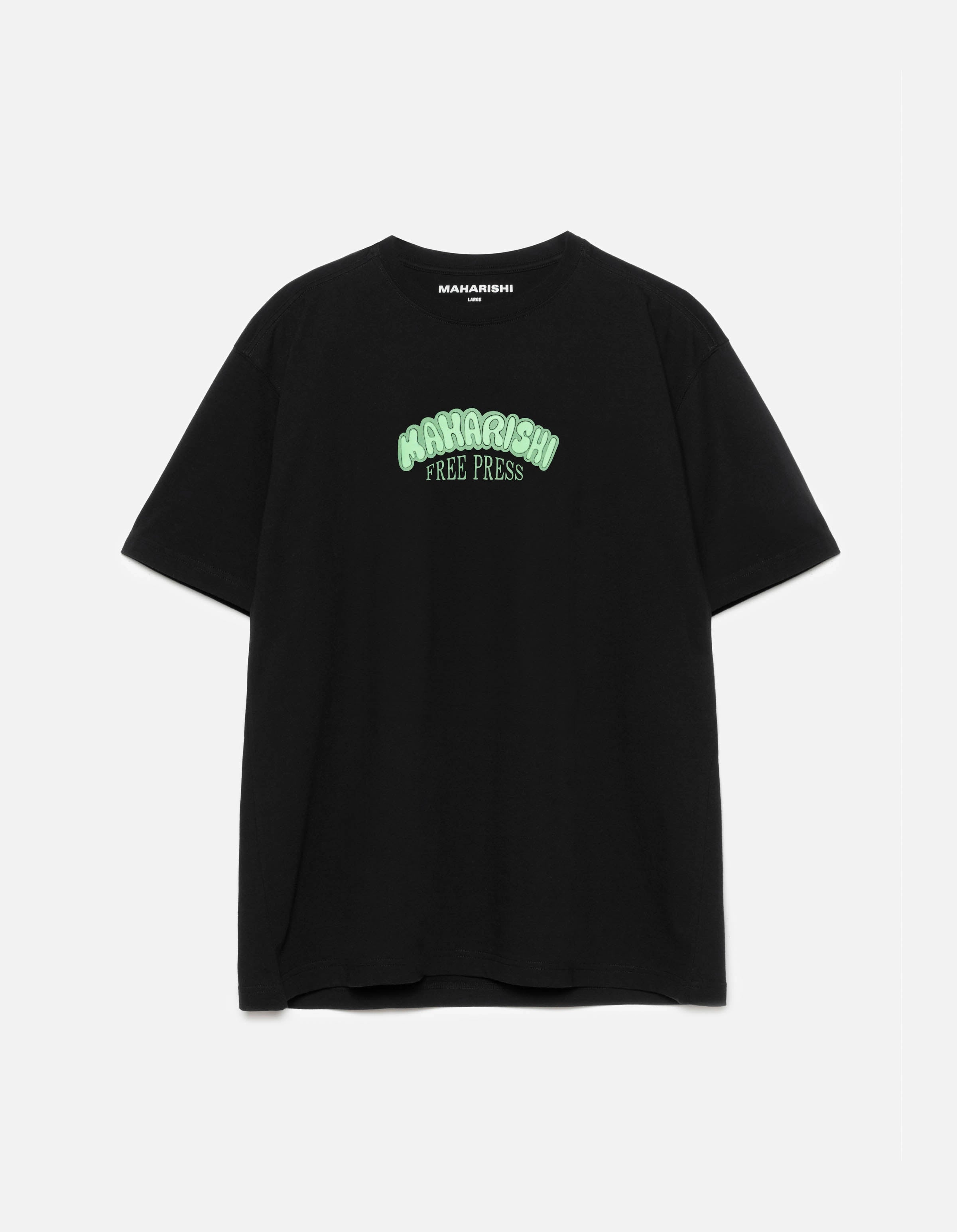 Abrasion Resistant Fabric 2204 Grunt Free Press S/S T-Shirt Black