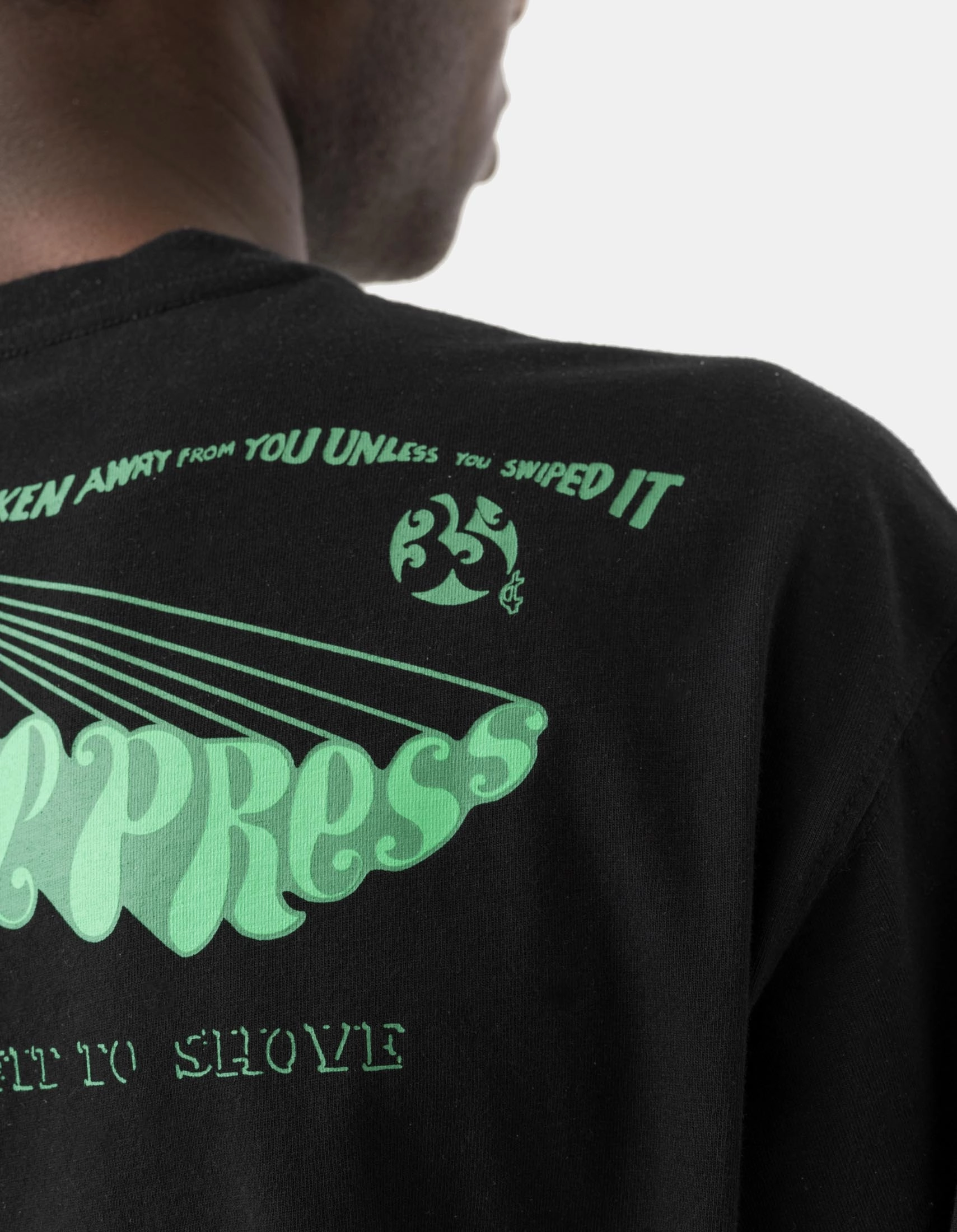 Airy Mesh Lining 2204 Grunt Free Press S/S T-Shirt Black