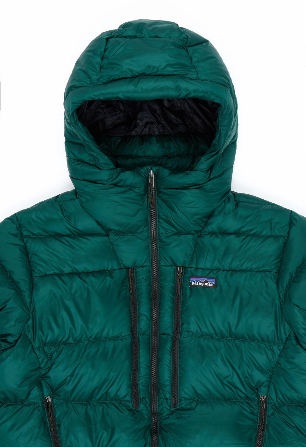 Patagonia Men's Fitz Roy Down Hoody - Cascade Green Casual City Minimalist Style