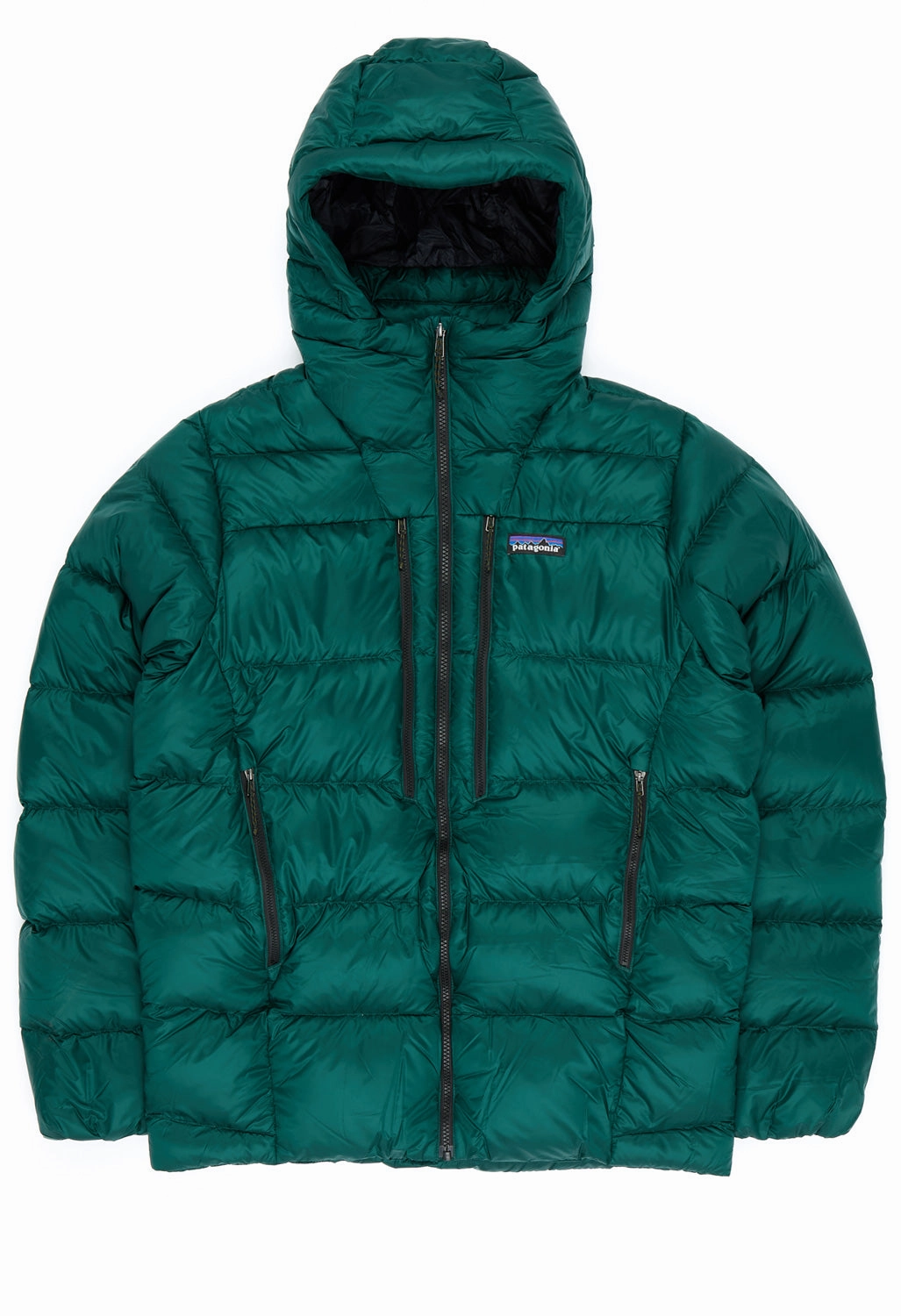 Patagonia Men's Fitz Roy Down Hoody - Cascade Green Odor control Hypoallergenic Textile