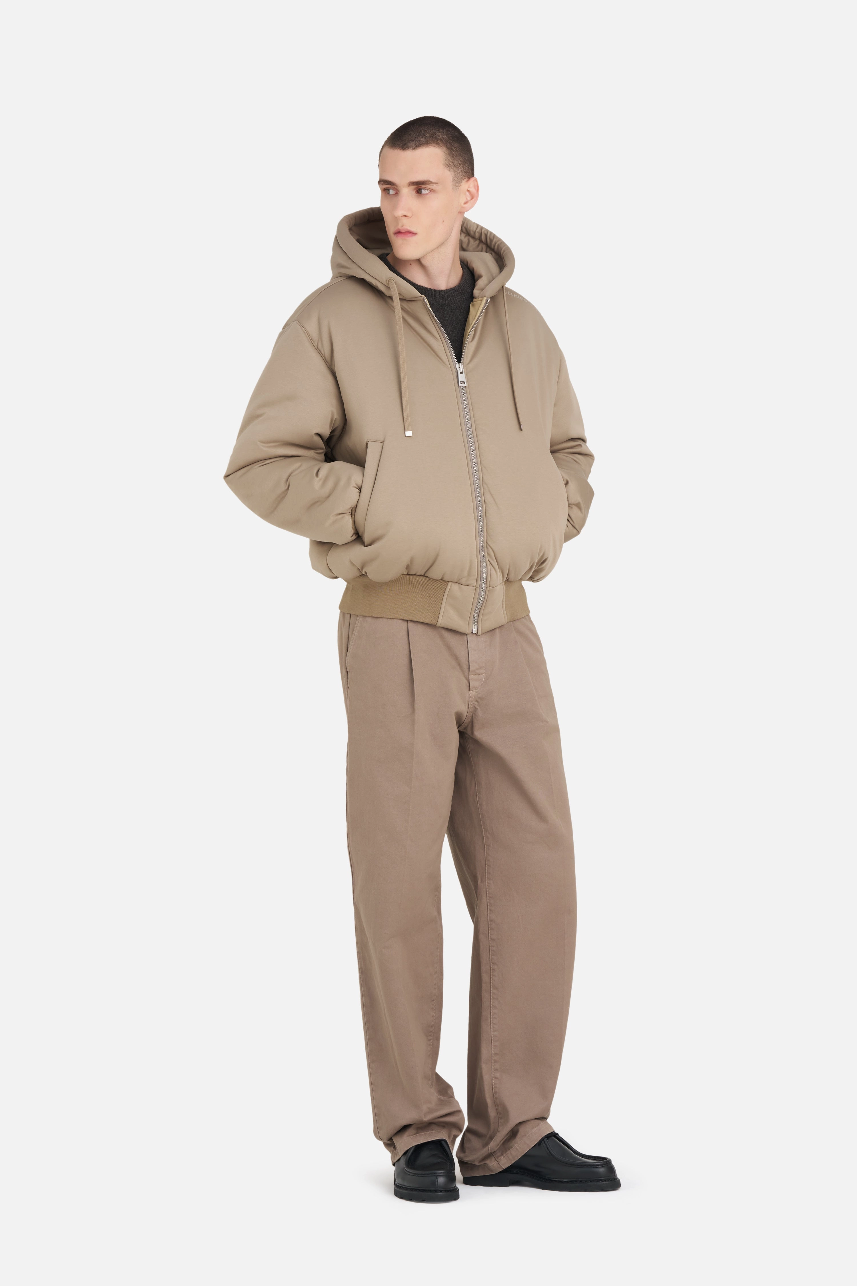 Wet Wicking Windproof Insulated Coat INTERLOCK BOMBER