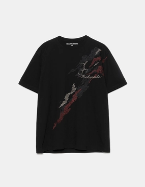 6217 Sashiko Bonsai S/S T-Shirt Black TearResistant Blends