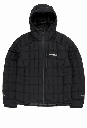 Fade Resistant Exterior MeshLinedVents Montbell Men's Ignis Down Parka - Black