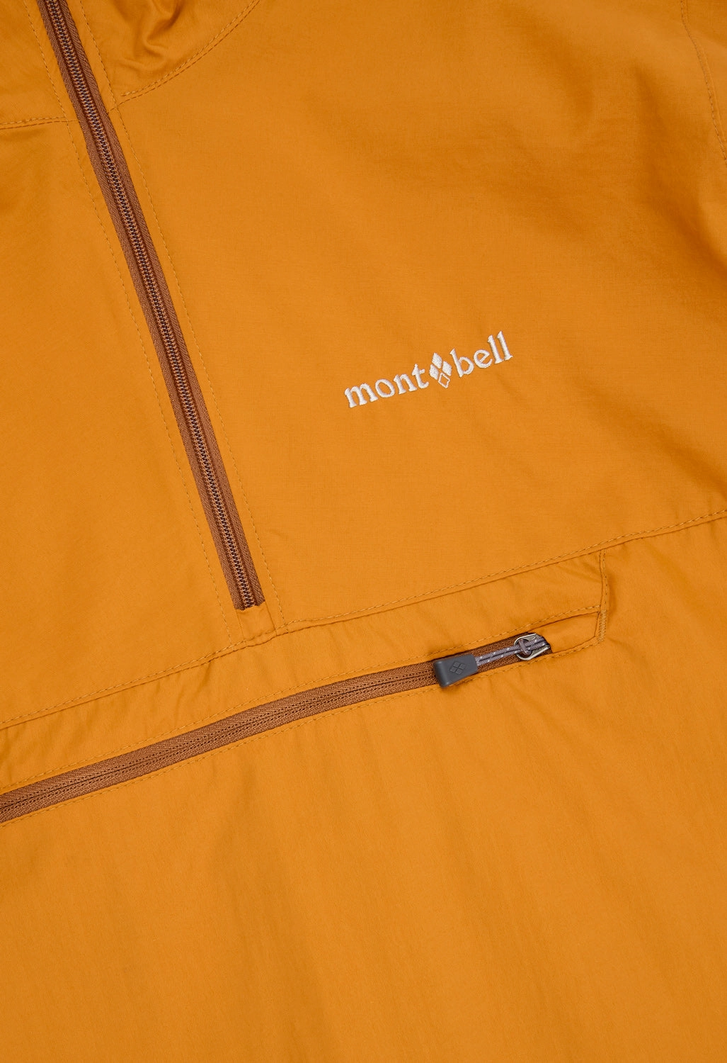 Montbell Men's O.D. Anorak - Orange SlimSilhouette Cold Weather Gear