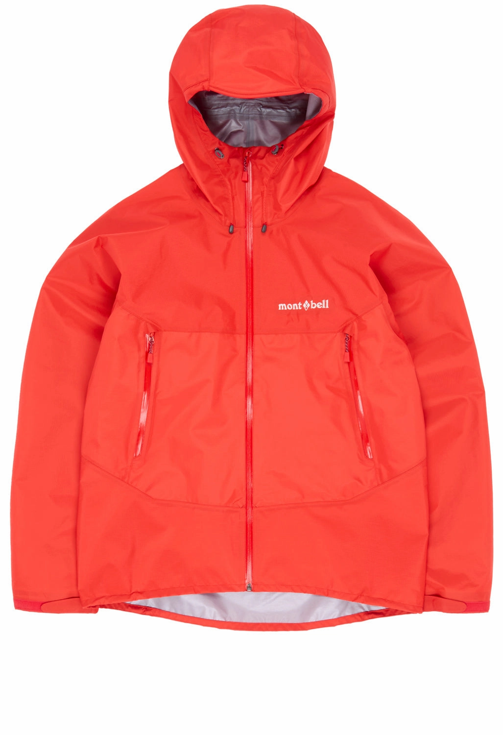 Reversible Style Montbell Men's Rain Trekker 2.0 Jacket - Red