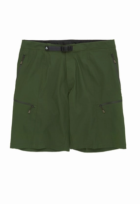 Sport Fit Design Playful Style Montbell Men's South Rim Shorts - Khaki Green
