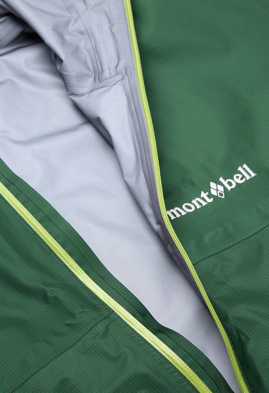 Montbell Men's Storm Cruiser Jacket - Dark Forest Modern Minimal Elastic Hem Adjustment