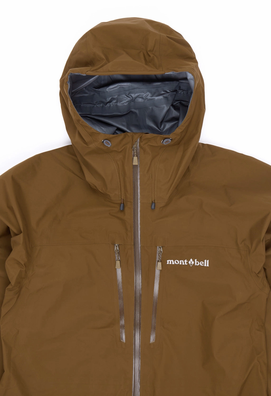 Flexible Shoulder Design Montbell Men's Tempest Jacket - Khaki