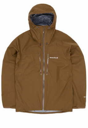 Light Diffusing Fabric Montbell Men's Tempest Jacket - Khaki