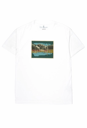 Comfortable Touch Effortless Comfort Design Montbell Men's Wickron Taishouike T-Shirt - White