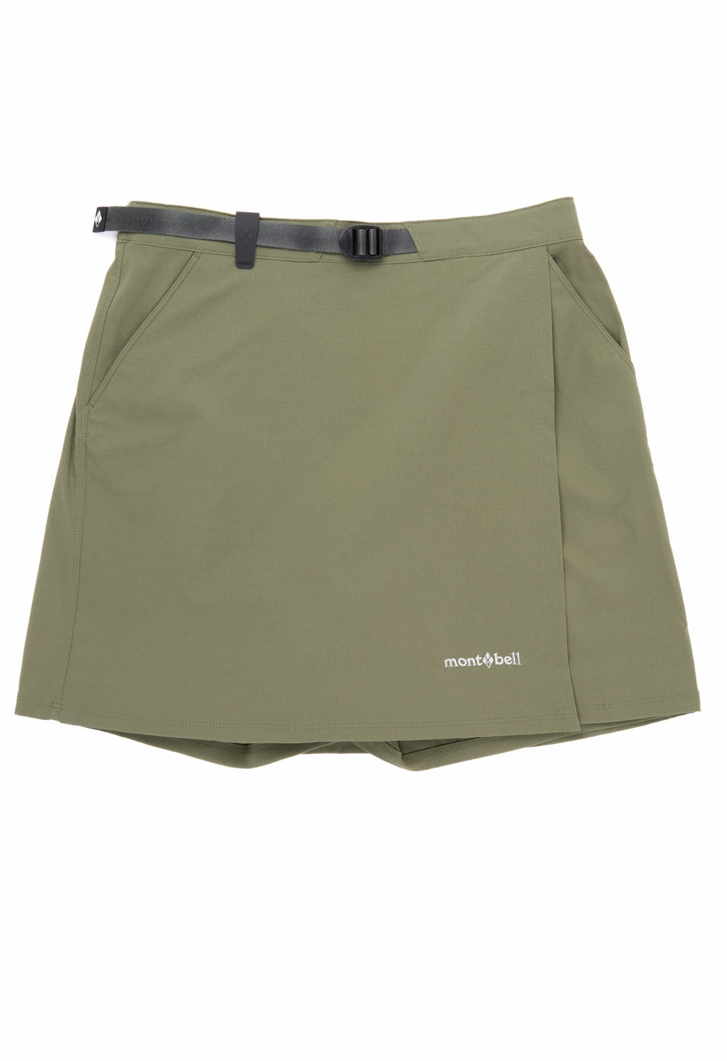 Montbell Women's Stretch O.D. Wrap Shorts - Khaki Core Flex