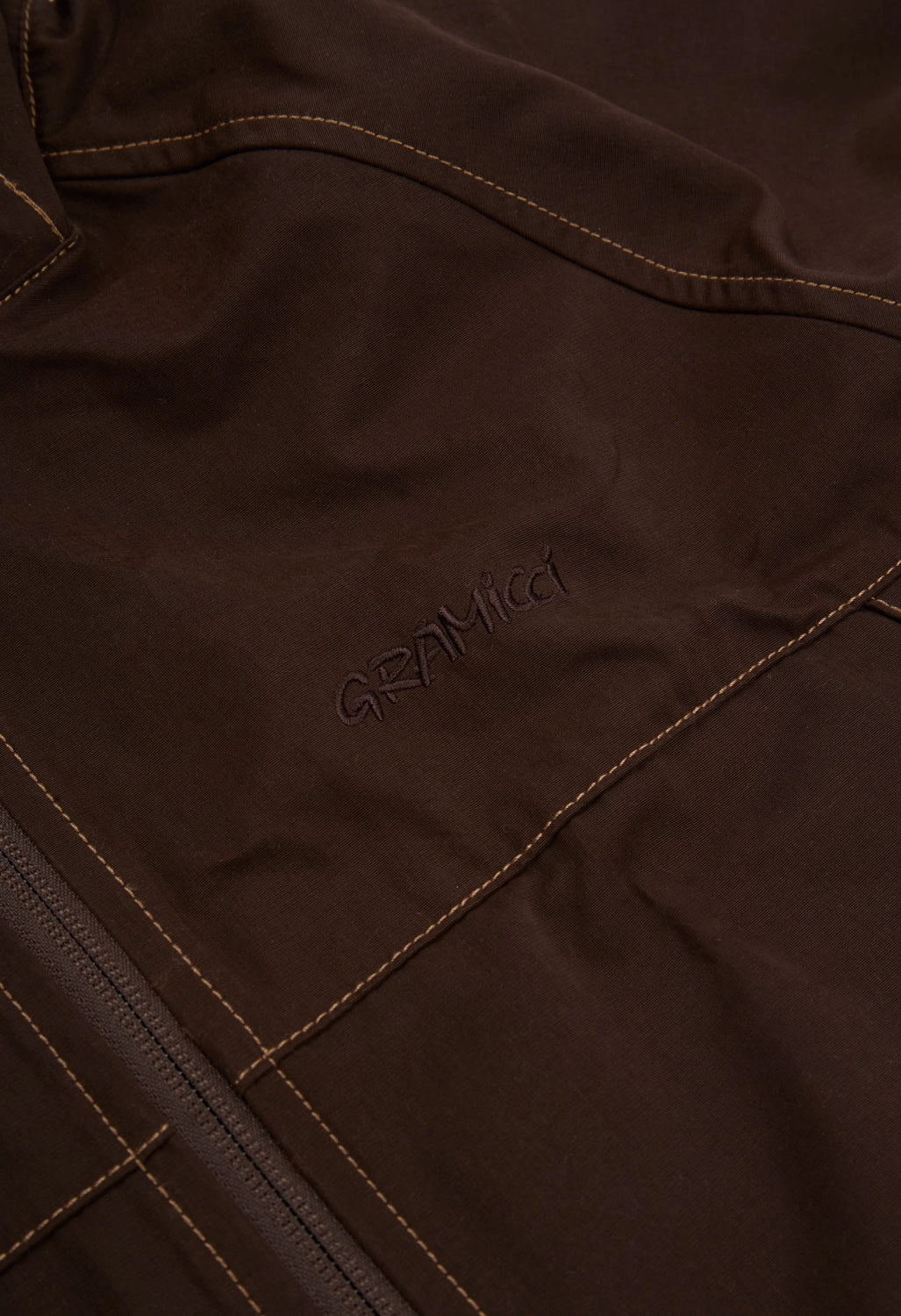 Gramicci Men's Salem Hooded Jacket - Brown Stylish Basics