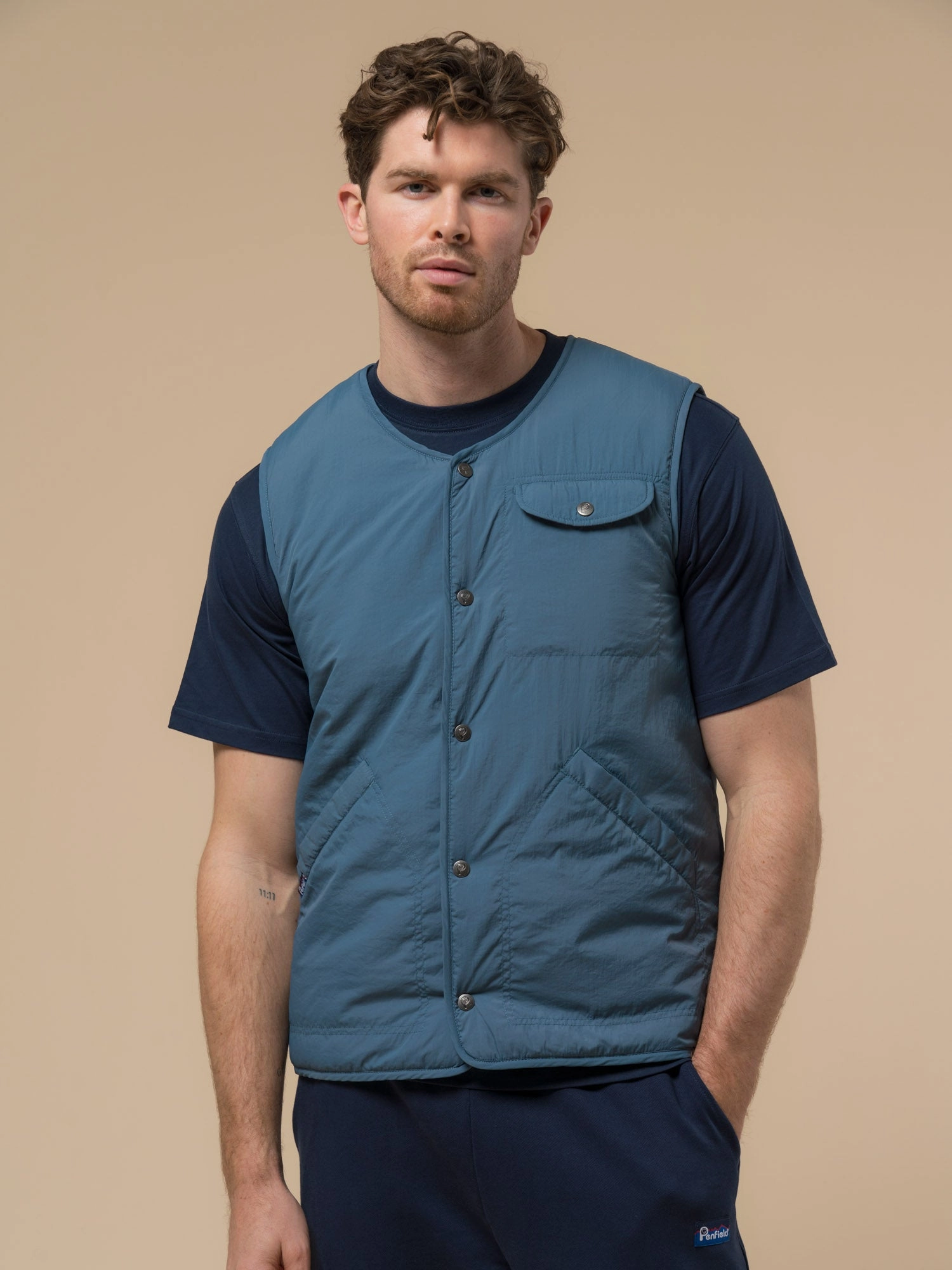 Cahoon Rochester Light Vest in Blue Fusion Breathable Design
