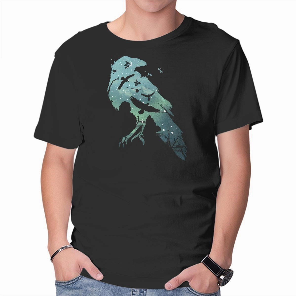 Murder of Crows Ultra Soft Blended Textile