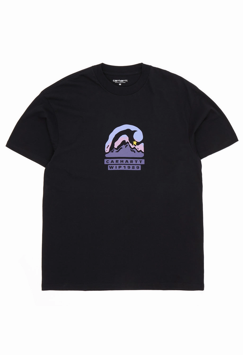 Carhartt WIP Rising Helix T-Shirt - Black ethical Travel Trend Look