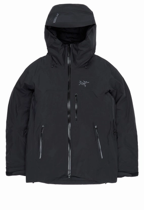 Arc'teryx Men's Beta Insulated Jacket - Black Tear Resistant Knit All weather