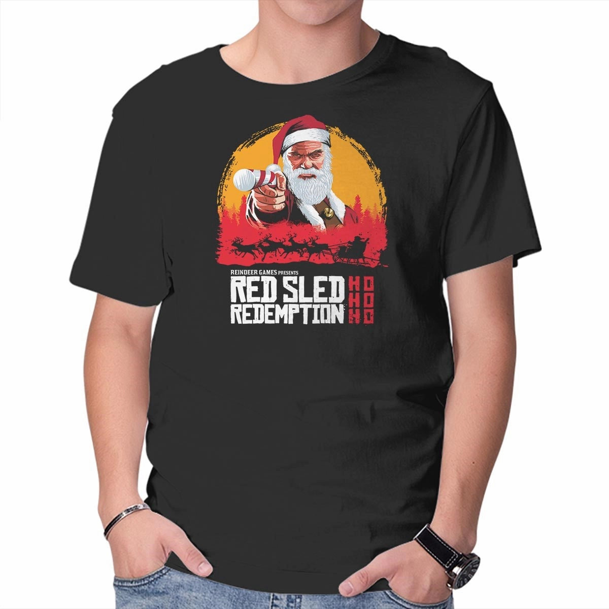 Streetwear Style Red Sled Redemption