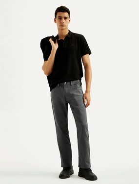 Men's 541 Charcoal Grey Overdyed Athletic Tapered Fit Mid Rise Jeans Ready For All Trend Neutral