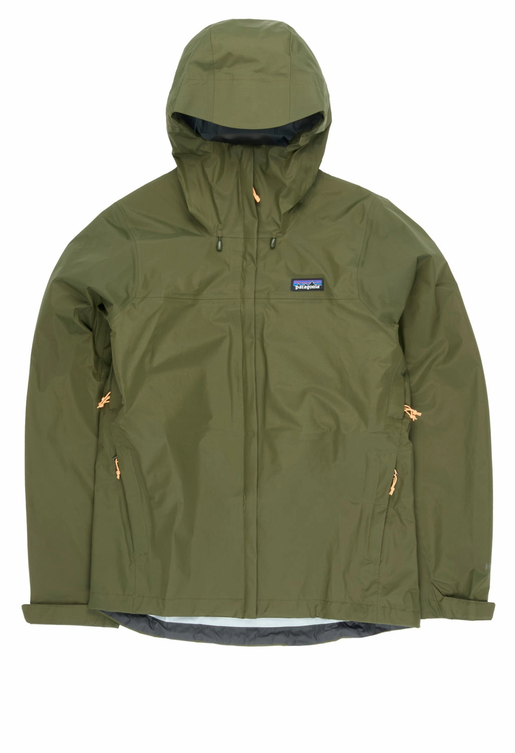 Patagonia Women's Torrentshell 3L Rain Jacket - Pine Needle Green Anti Static Finish Double Stitch Reinforcement