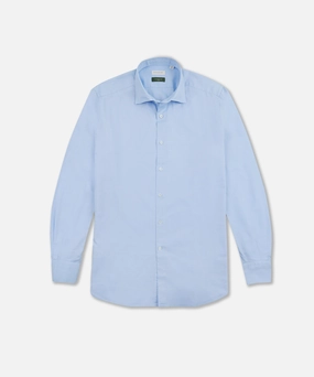 Slim-fit Oxford cotton shirt tailored look