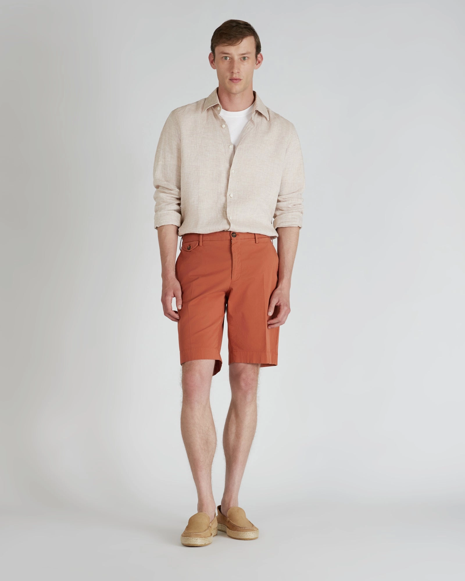 Regular-fit Linen Shirt Team Building