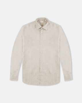 Regular-fit Linen Shirt Active Layering