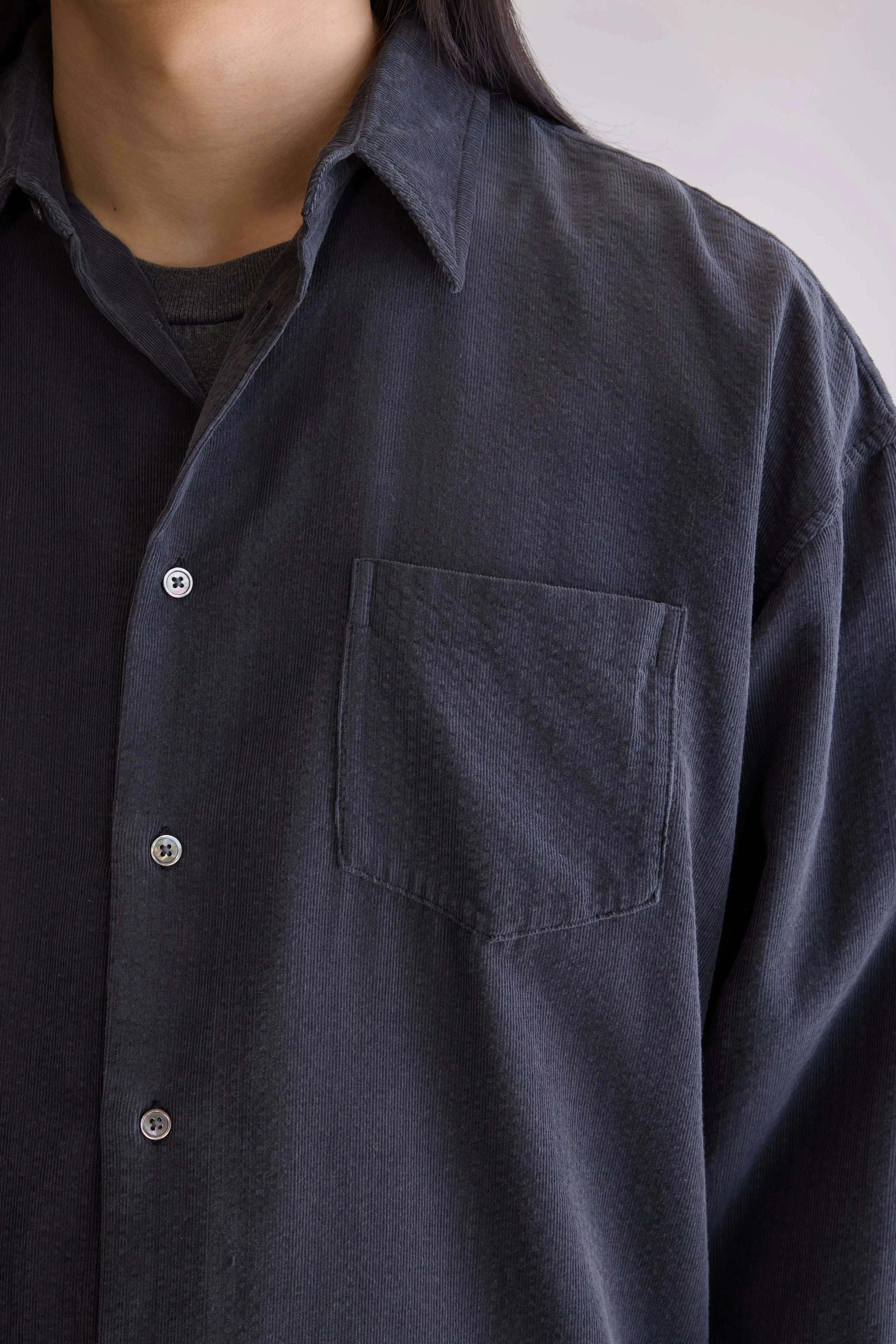 Lightweight Wear Jops relaxed shirt (252 / M / BLACK SAND)