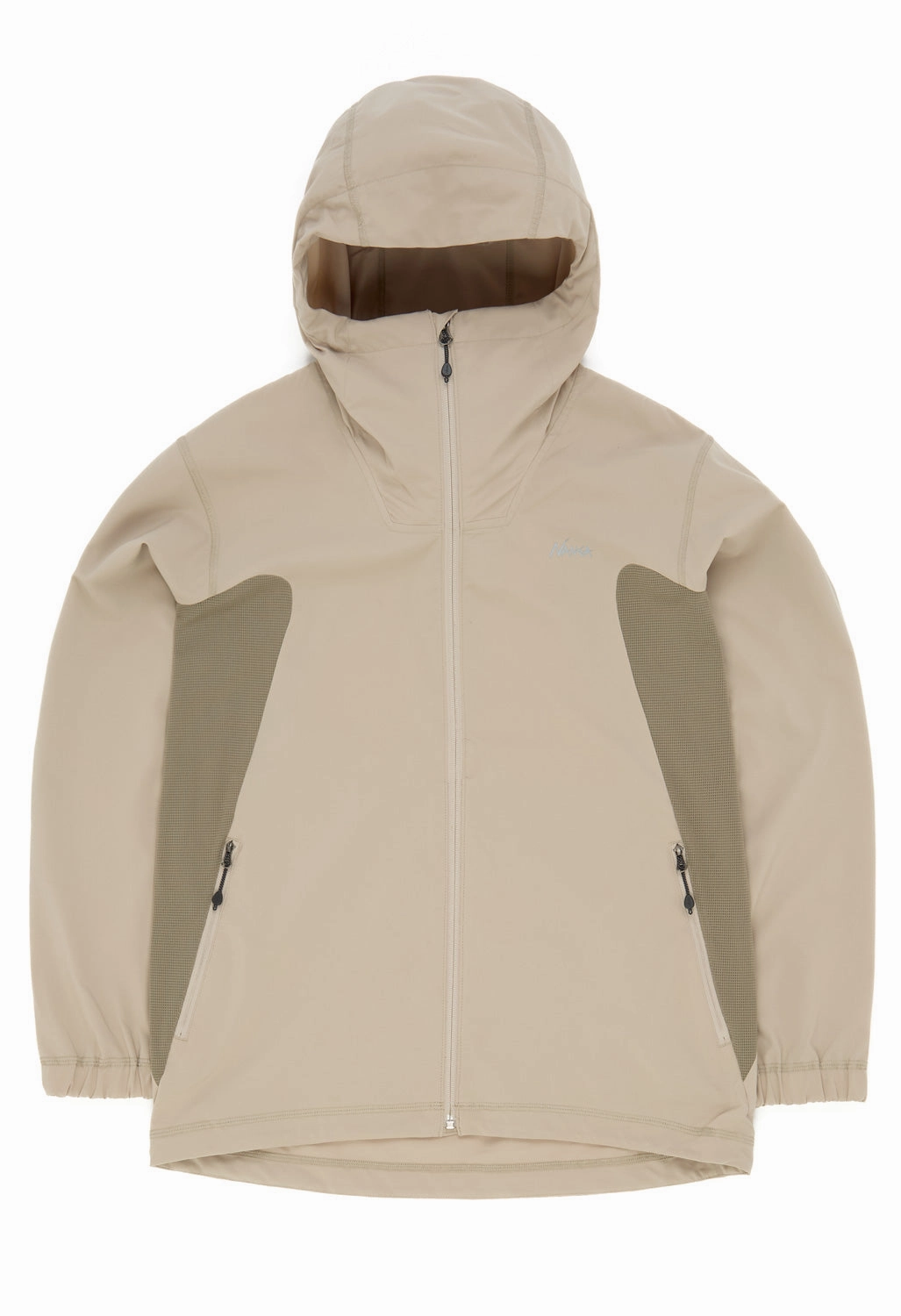 Modular Attachments Rain Guard Nanga Men's Hybrid Flex Zip Blouson - Beige