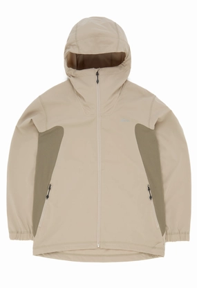 Modular Attachments Rain Guard Nanga Men's Hybrid Flex Zip Blouson - Beige
