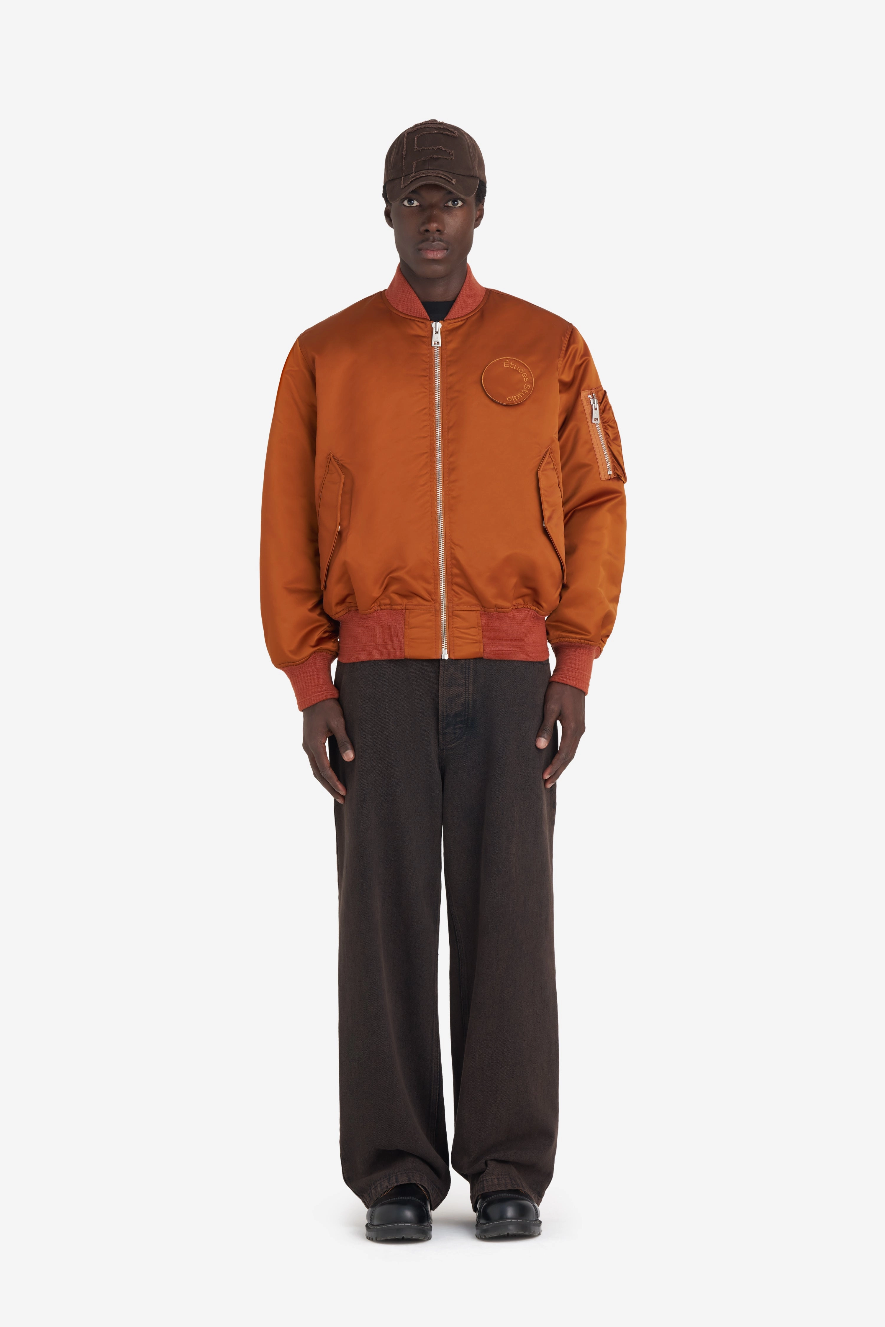 Compact packaging NYLON BOMBER JACKET