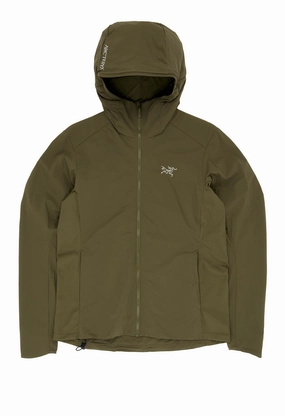 Layered Wind Barrier Arc'teryx Women's Atom SL Hoody - Tatsu
