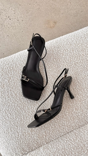 Shock Ease Toshie Heel - Black