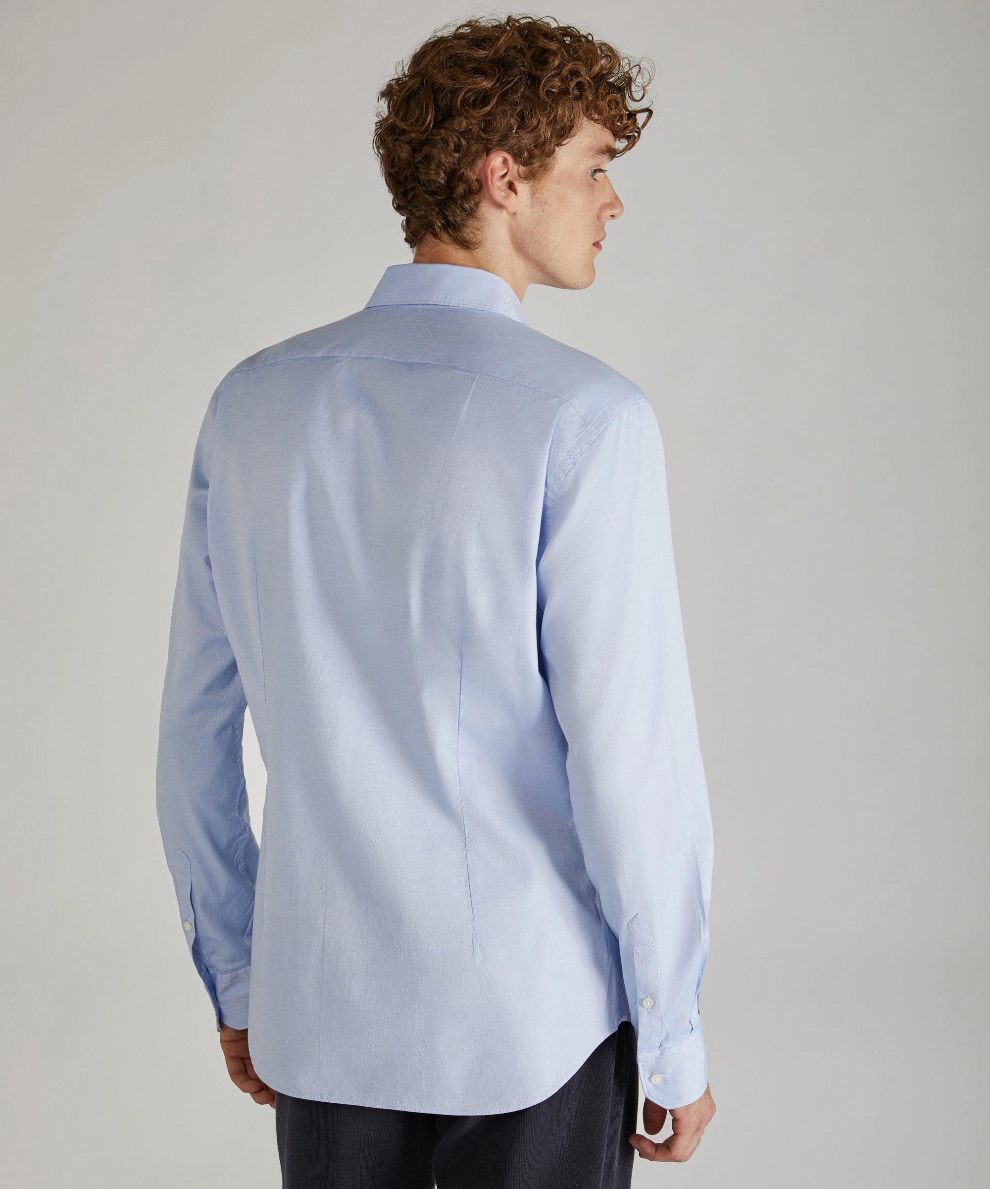 Sporty Style Regular Fit Oxford cotton slim-fit shirt
