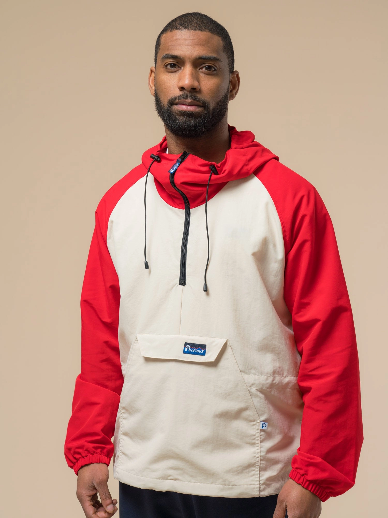 Compact Packable Modern Fit Pac Jac in True Red
