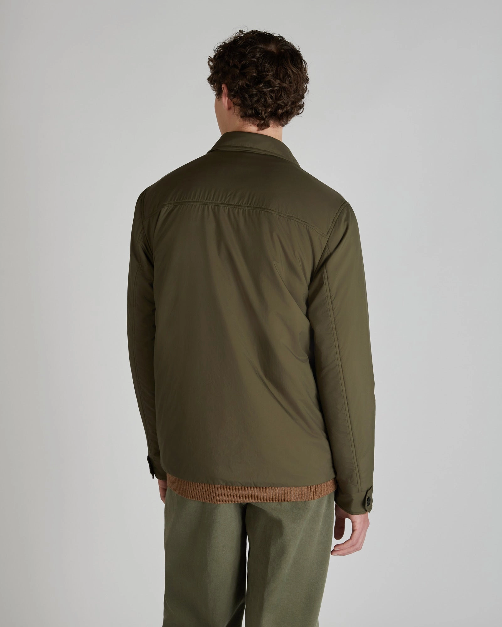 On-The-Go Style Padded overshirt