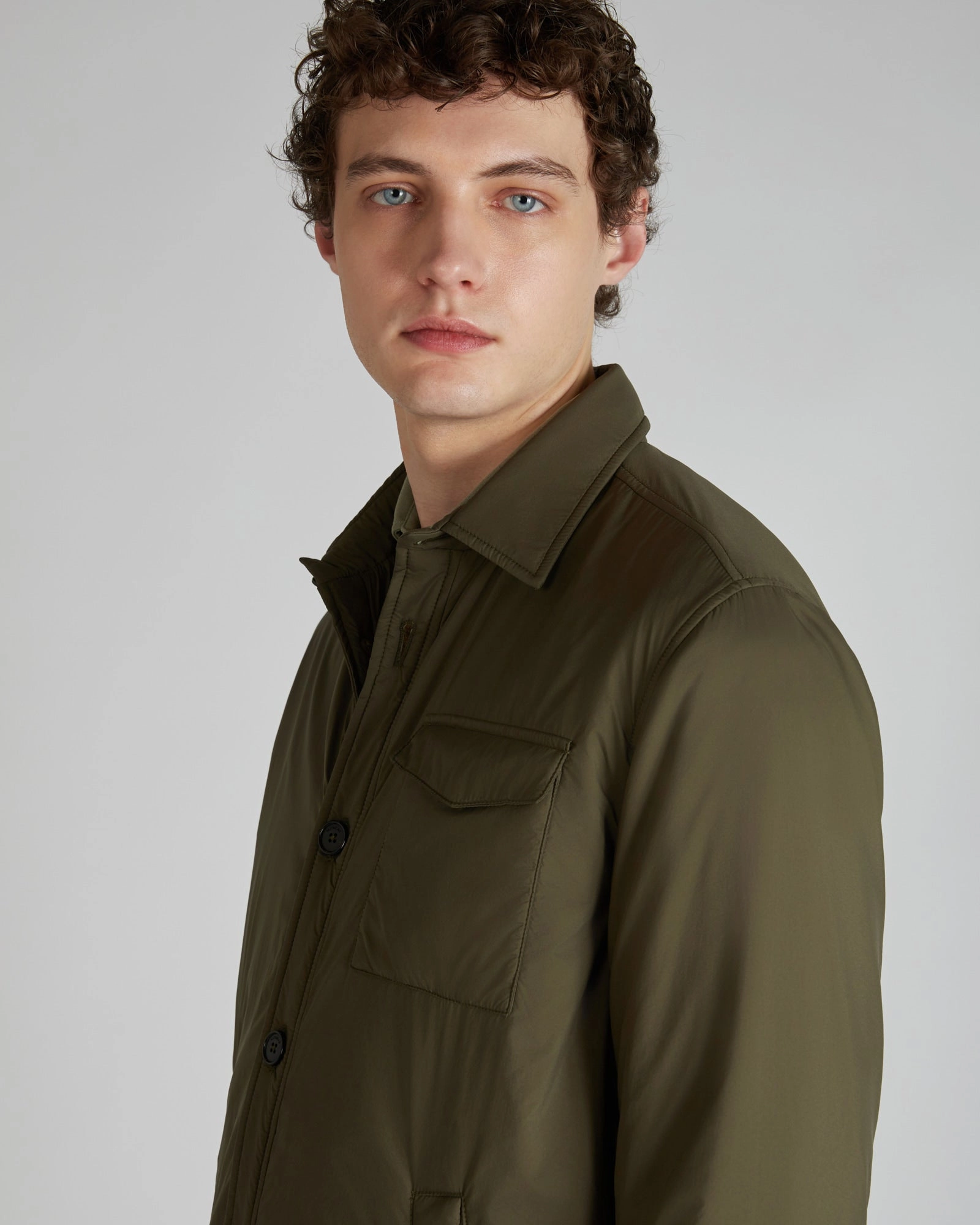 Padded overshirt Athletic Cut Premium Quality