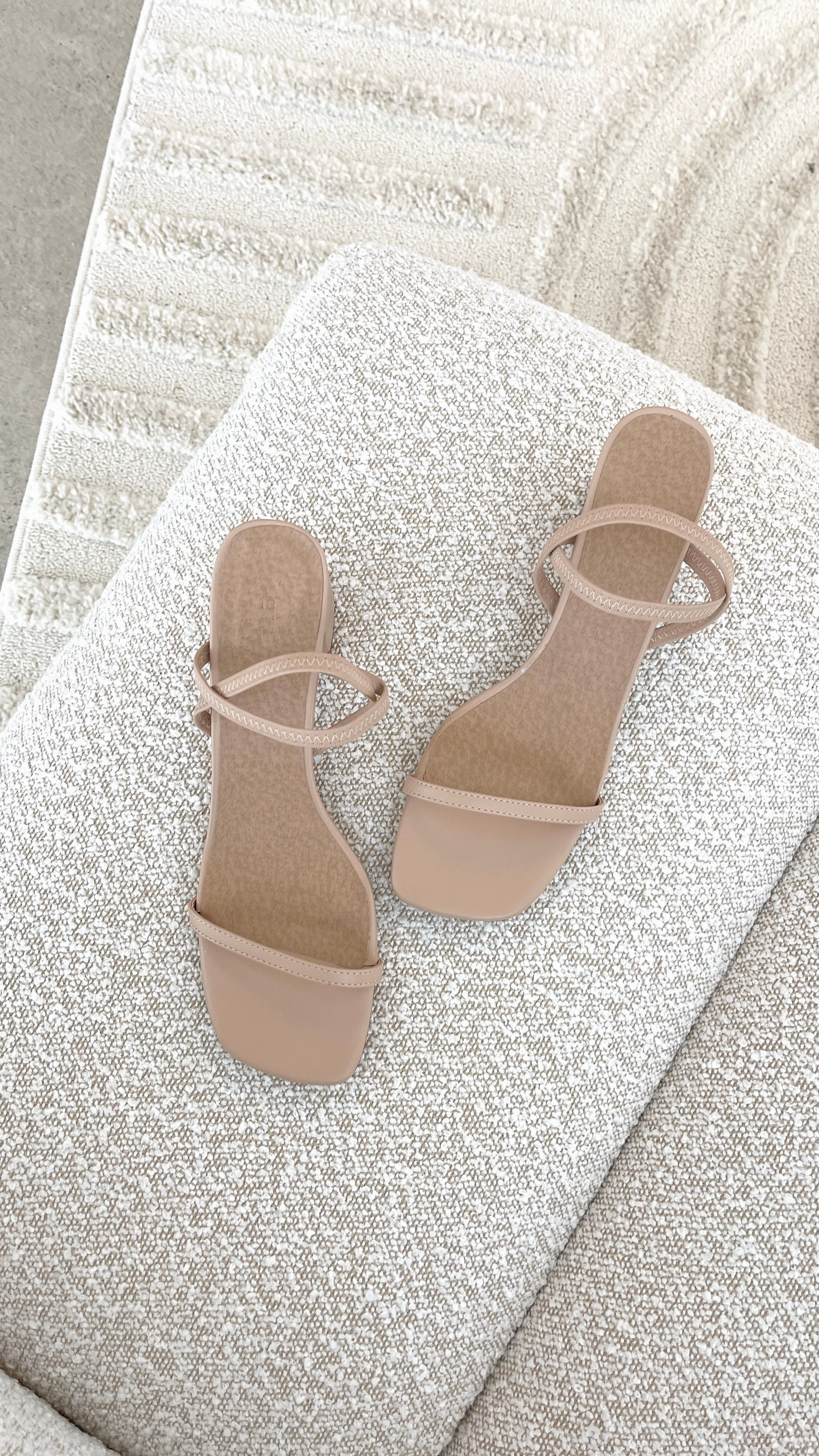 Formal Sandals Balton Mule Heels - Nude